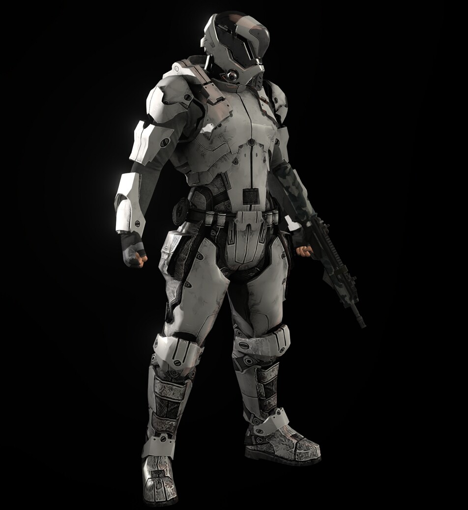 ArtStation - ciber suit