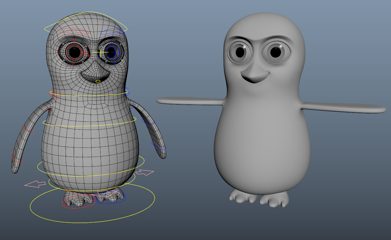 Penguin Rig Model