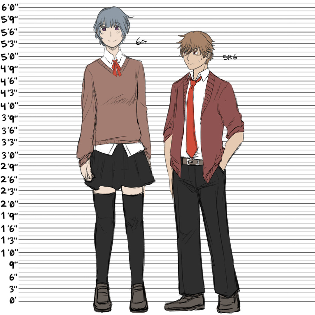 TRSE: How To Draw Tutorials: Height Chart