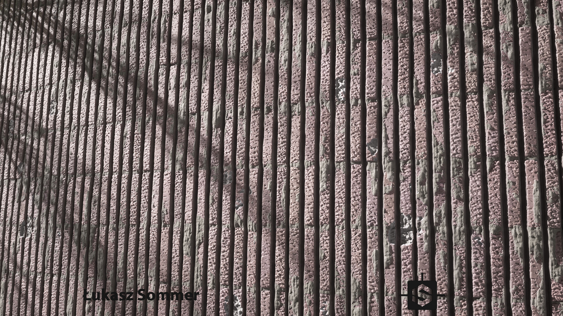Łukasz Sommer - Grooved Concrete Wall