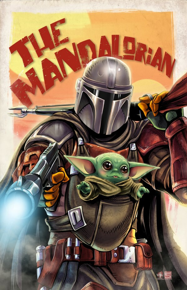 Tyrine Carver and Wil Woods - The Mandalorian Tyrine Carver and Wil Woods - The Mandalorian