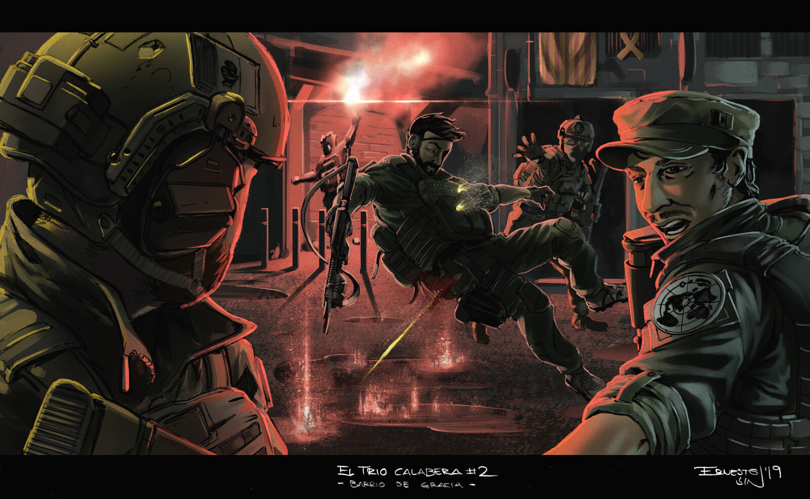 Final painting.