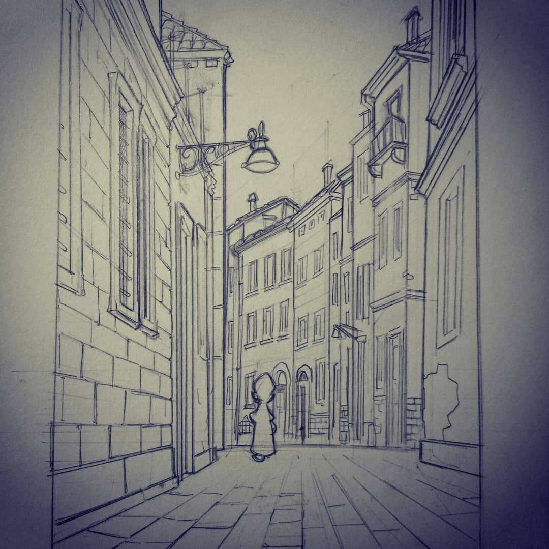 Artstation Sketching Landscape Mamta Verma