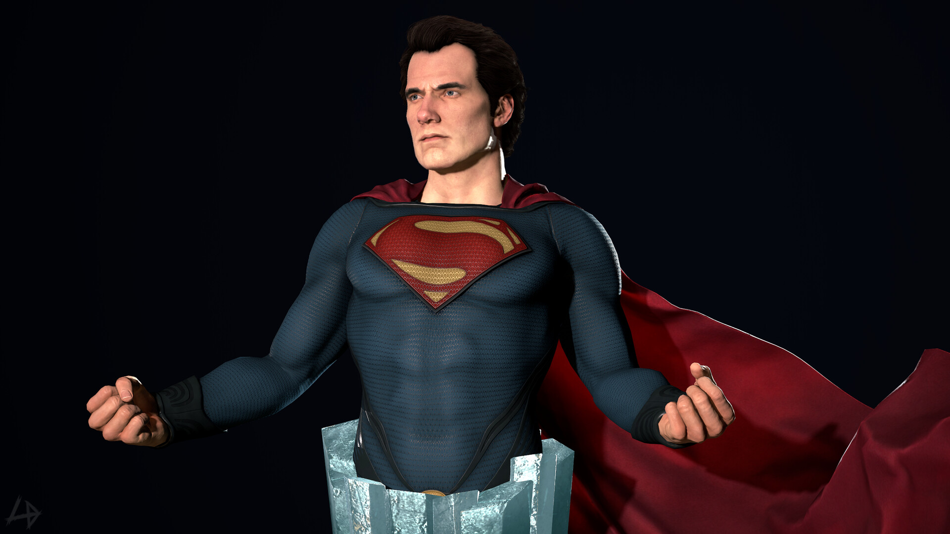 Steam Workshop::Superman - Henry Cavill Playermodel (Injustice 2 IOS)