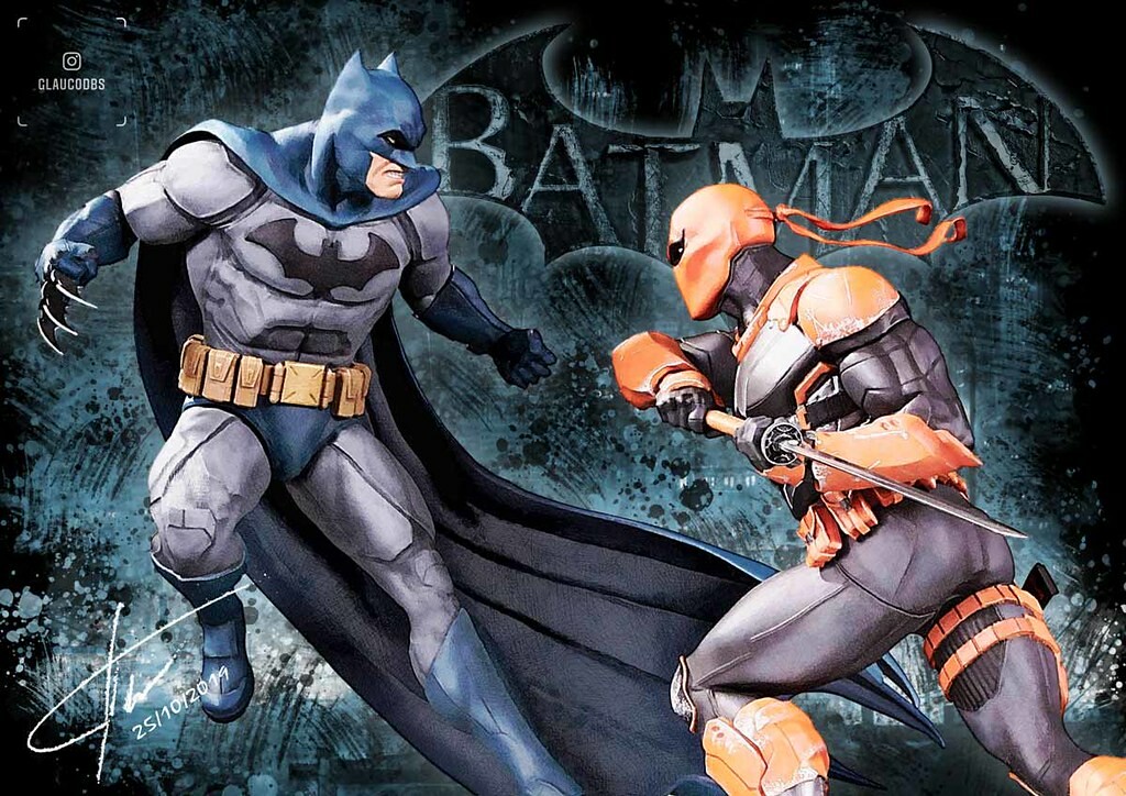 Artstation Batman Scene Digital Painting Glauco De Bellis