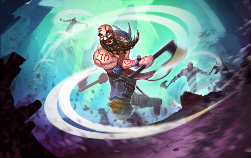 ArtStation Spinning Barbarians!