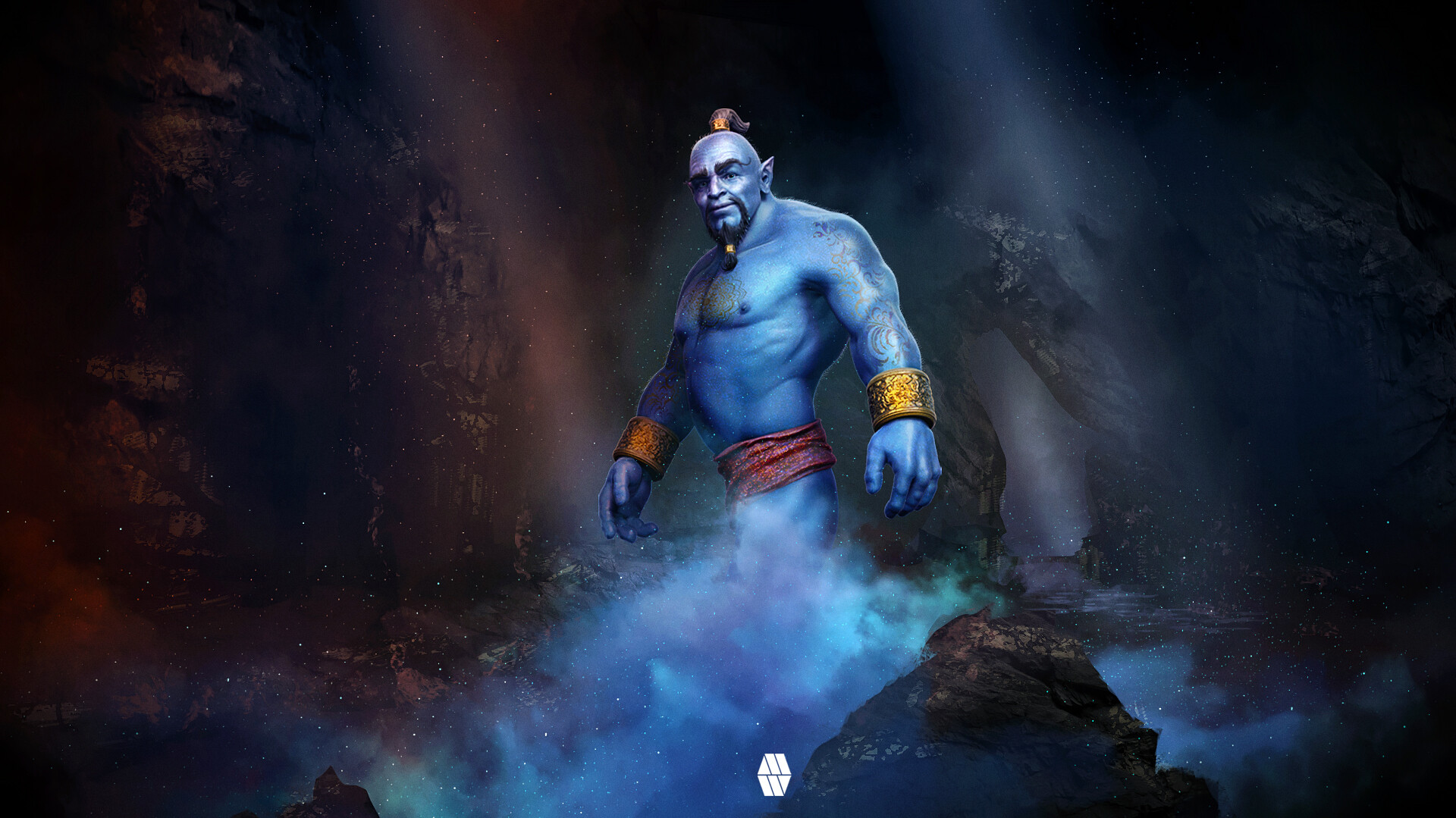 Artstation Aladdin Genie Character Concept Personal Project