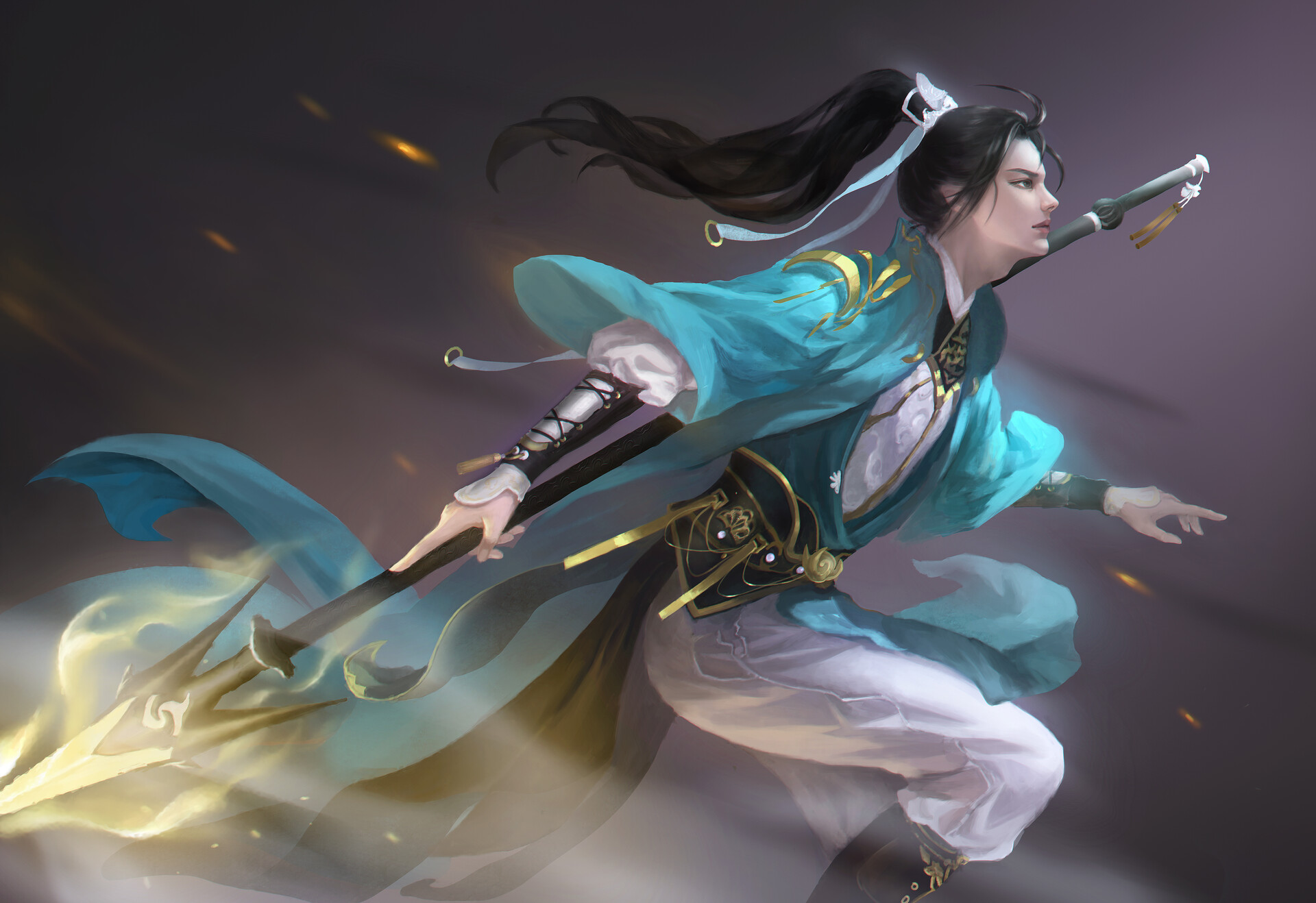 ArtStation - 角色插画男