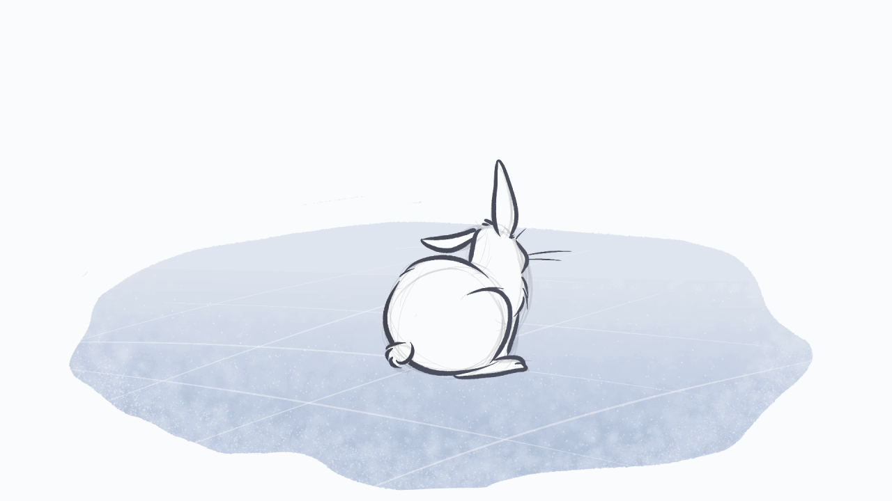 ArtStation - Rabbit - 2D Animation