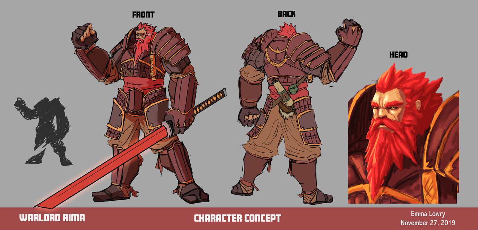 Warlord Rima - Character Concept