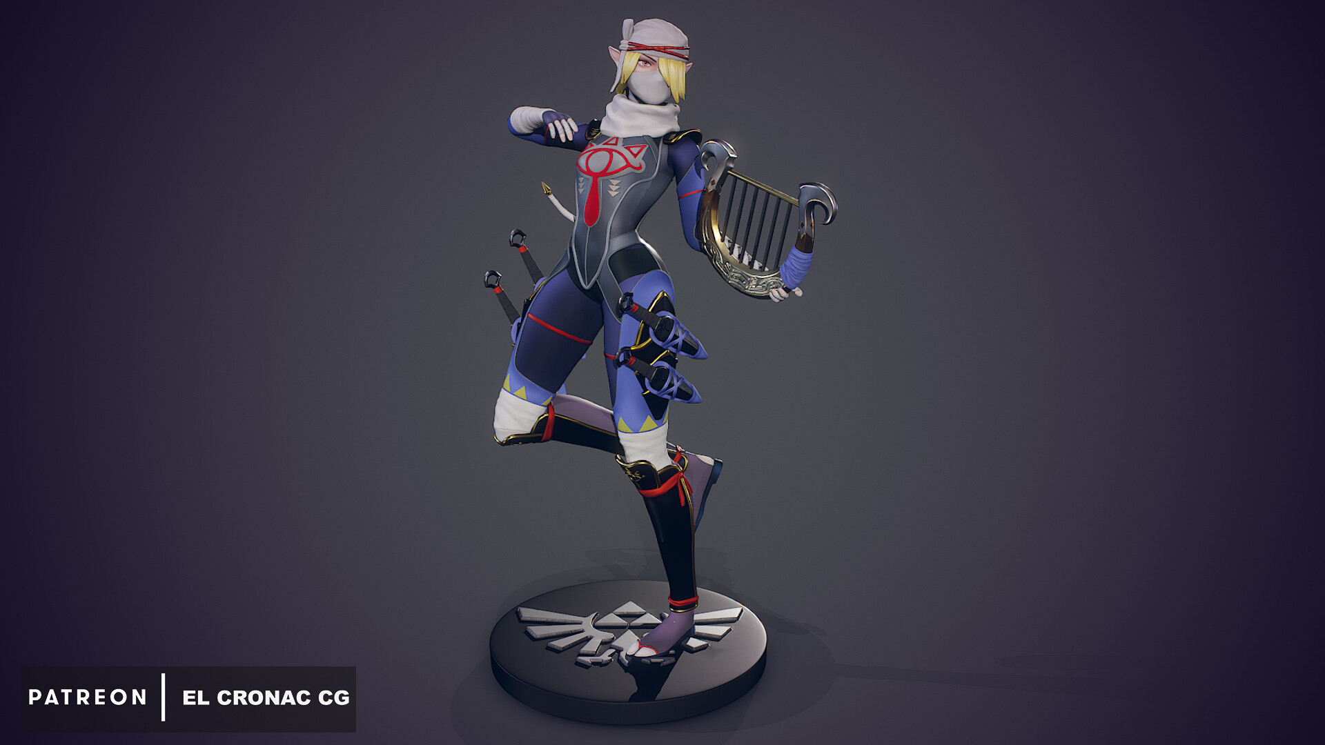El Cronac Cg Sheik 3d Printable