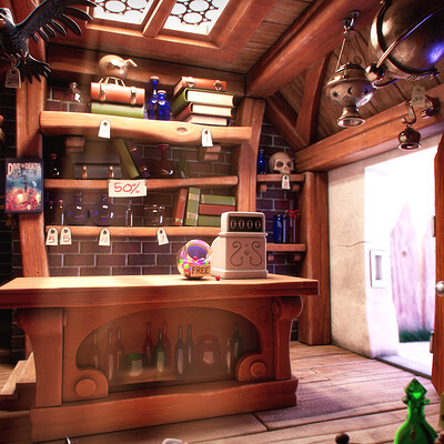 ArtStation - Boo's room from Monsters, Inc