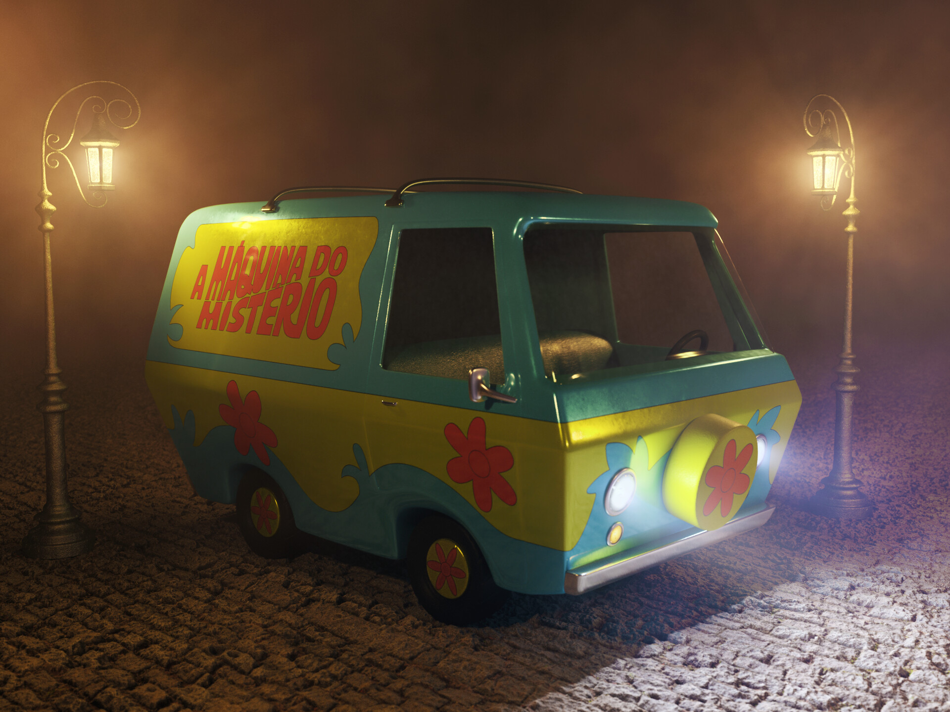 Artstation Mystery Machine Italo Campanelli