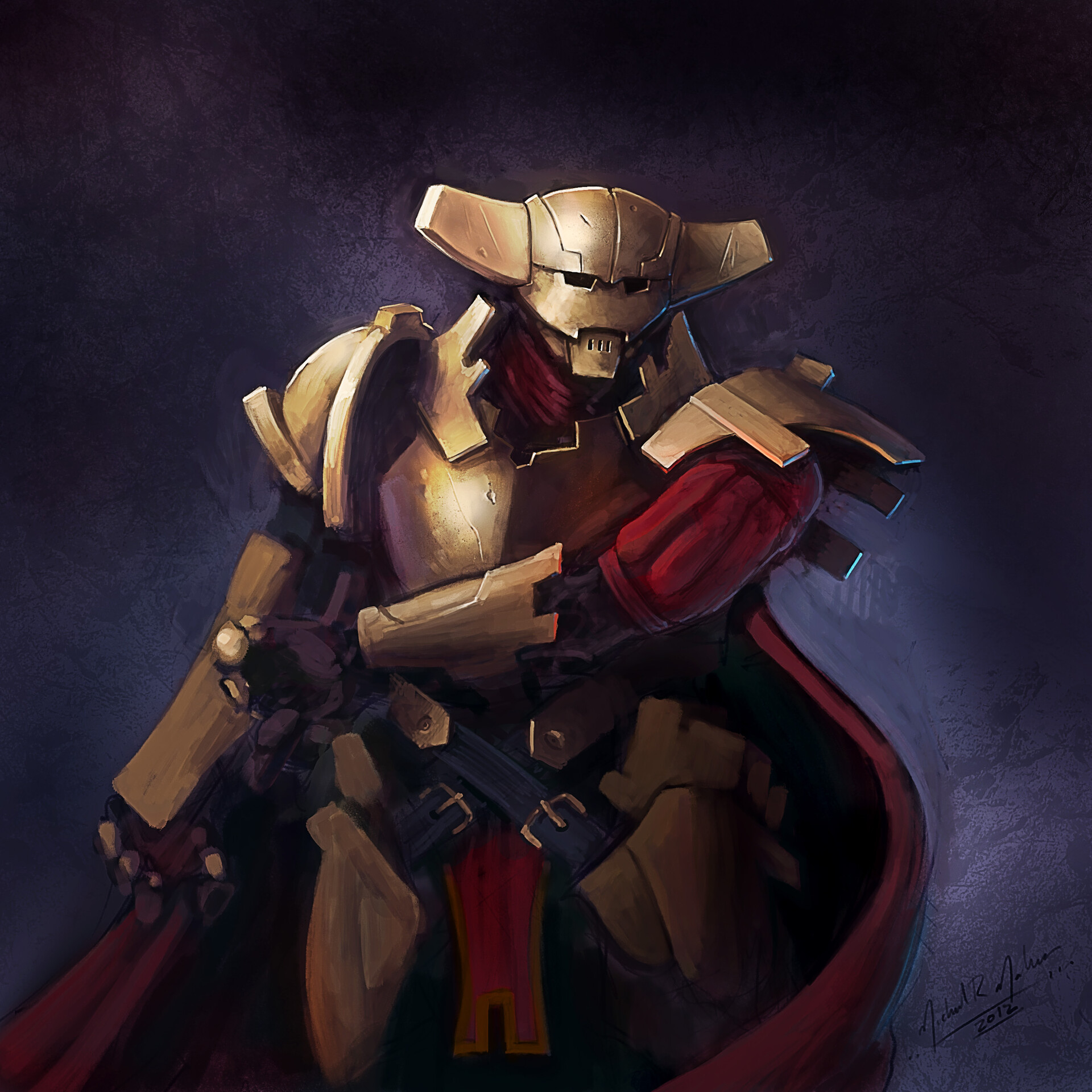 ArtStation - the Iron Knight