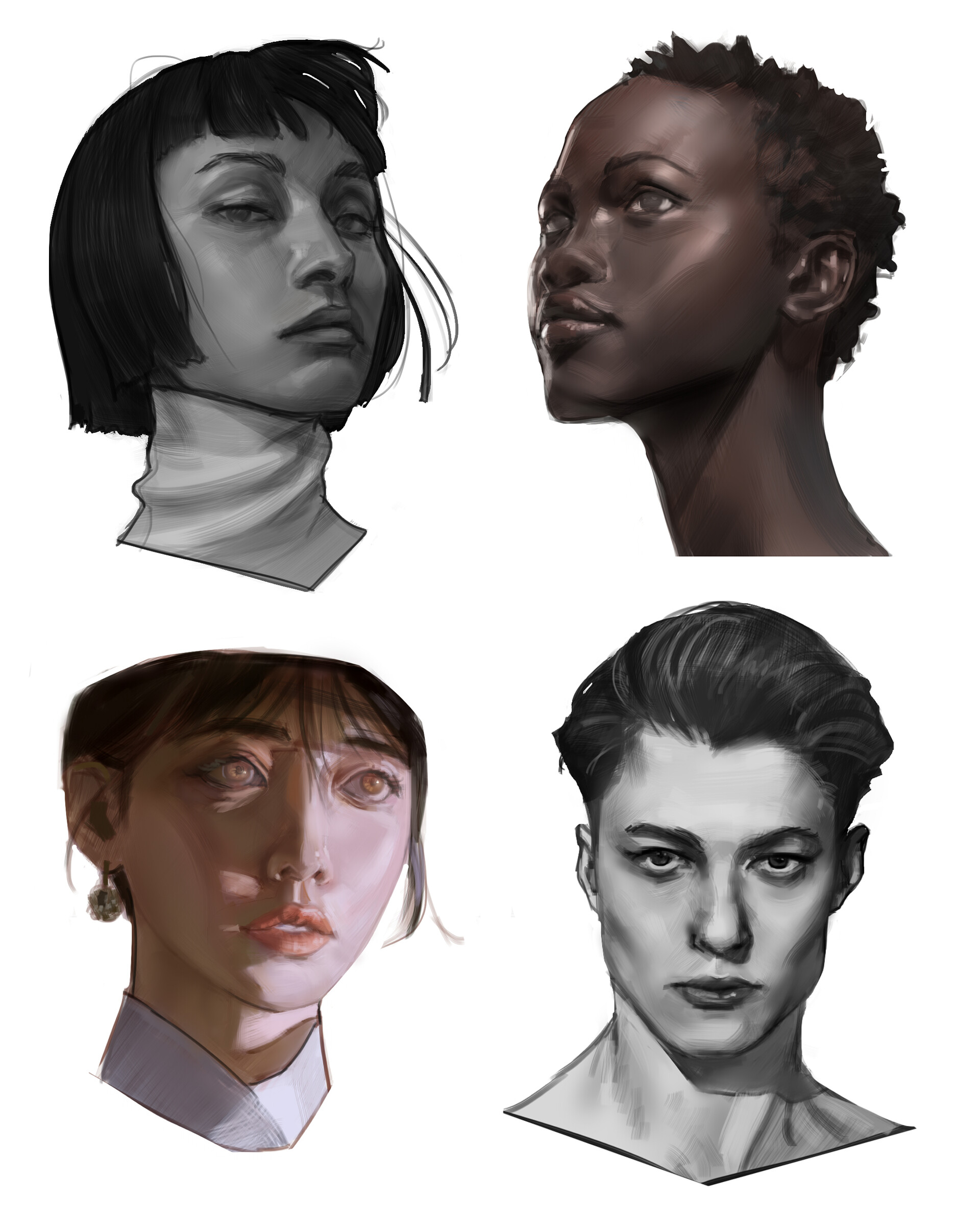 ArtStation - Portrait Studies