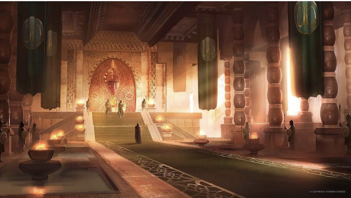 ArtStation - Throne Room Study, Shira Yaari