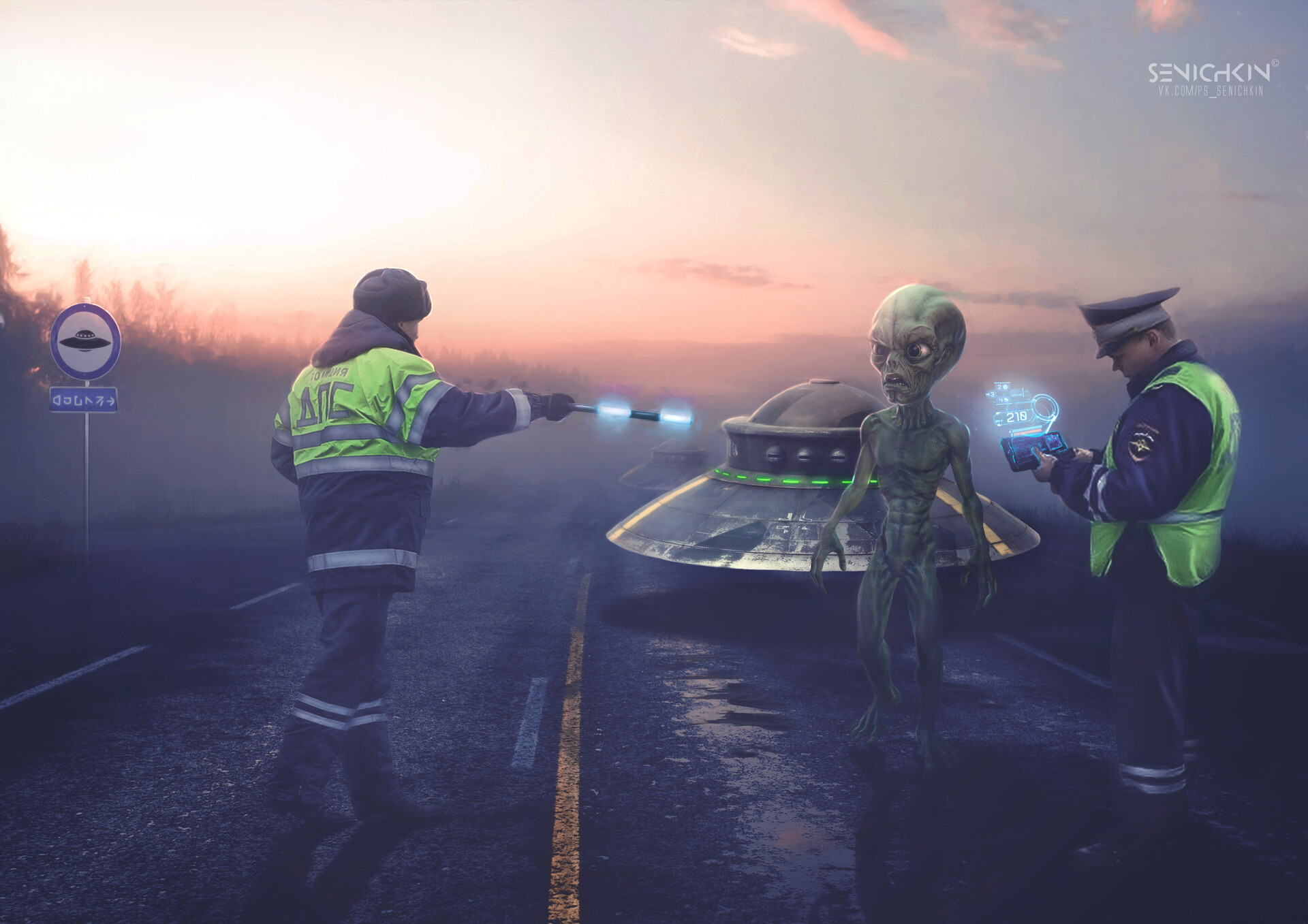 Россия киберпанк 2077 Евгений Зубков