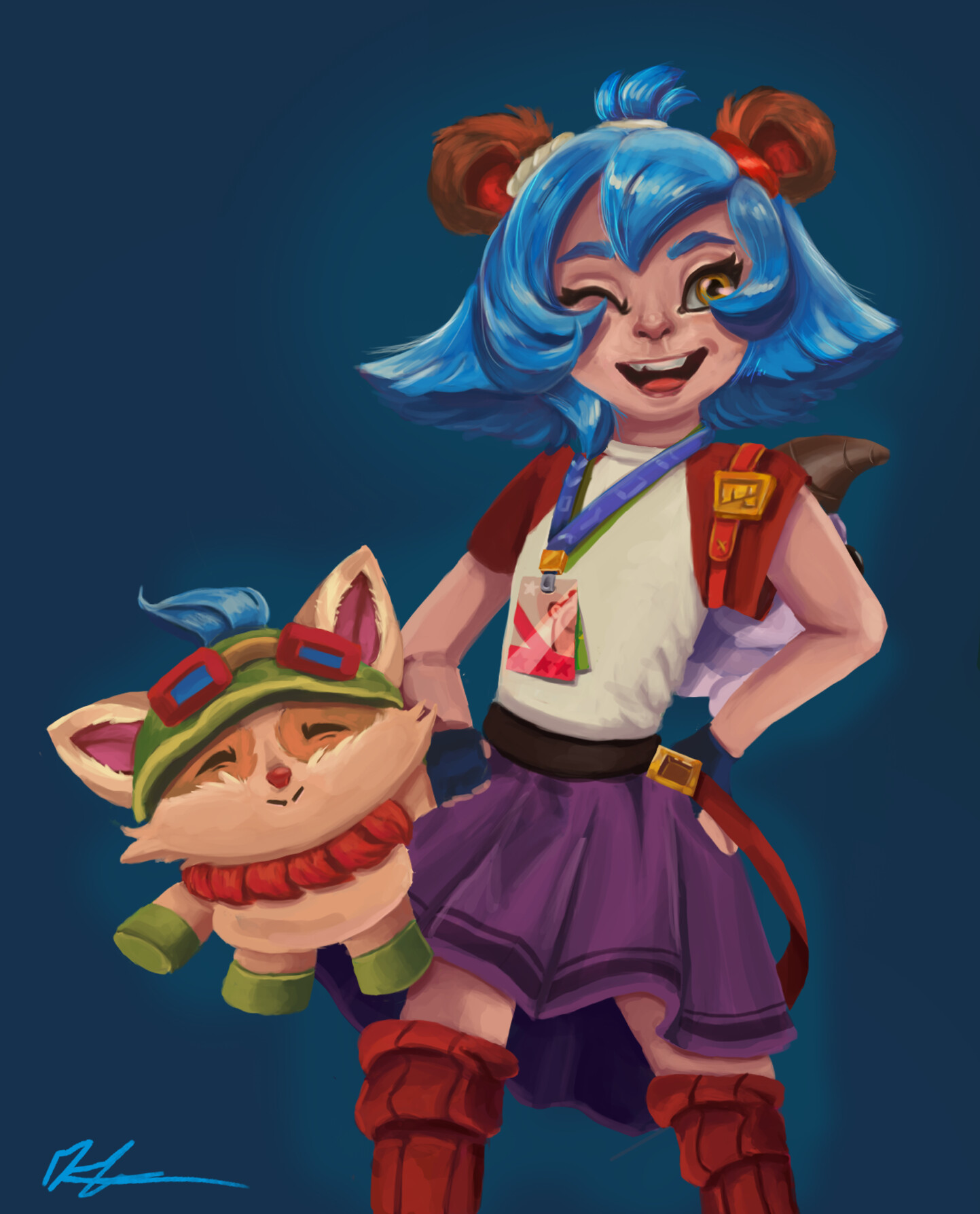 ArtStation - Annie versary fan art