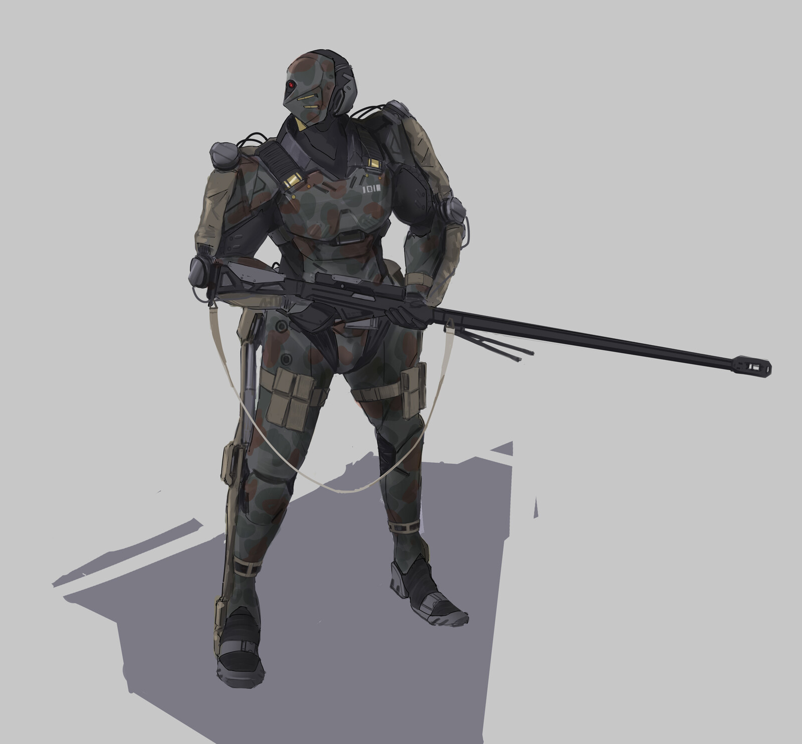 Artstation Sniper Suits Blood Iron