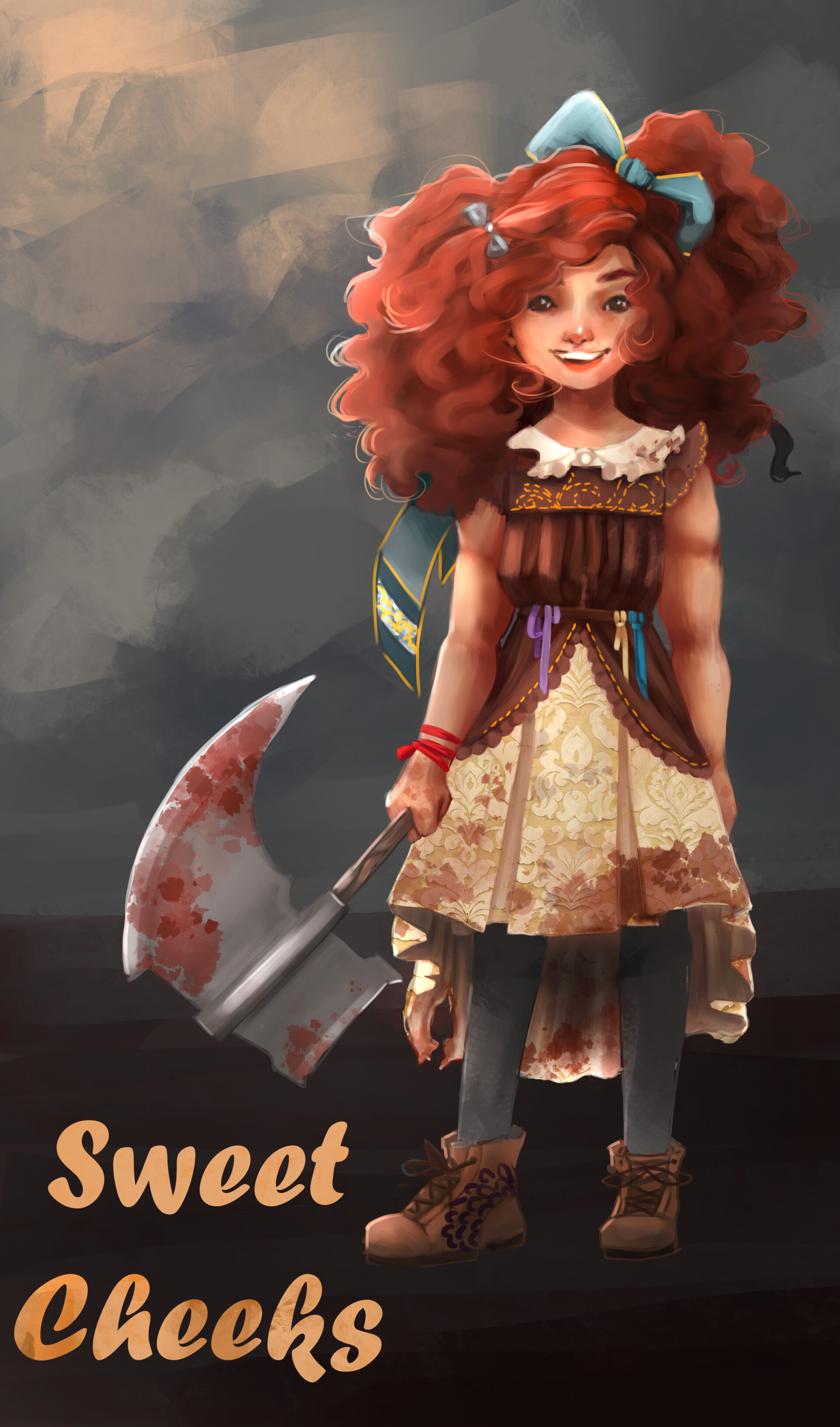 Niki Eriksson Sweet Cheeks The Halfling Barbarian