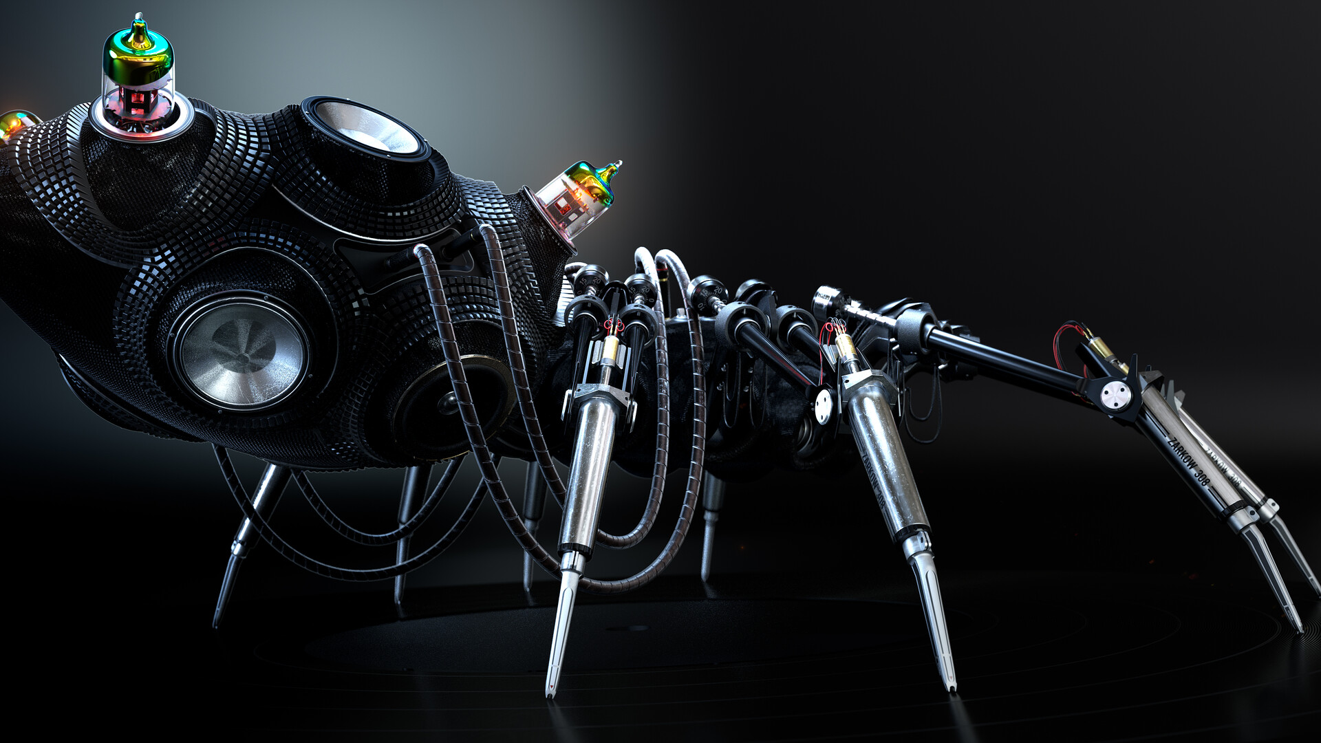 audiophile o c t o phono spider