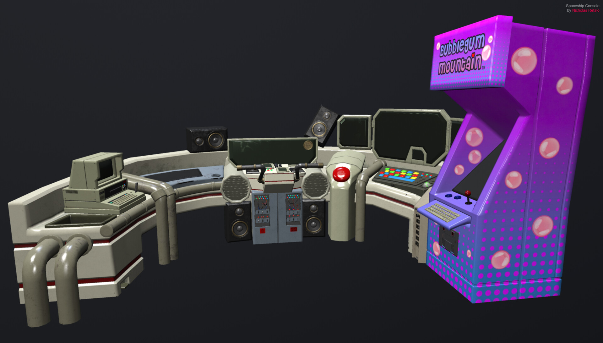 ArtStation Bounty Hunter Console