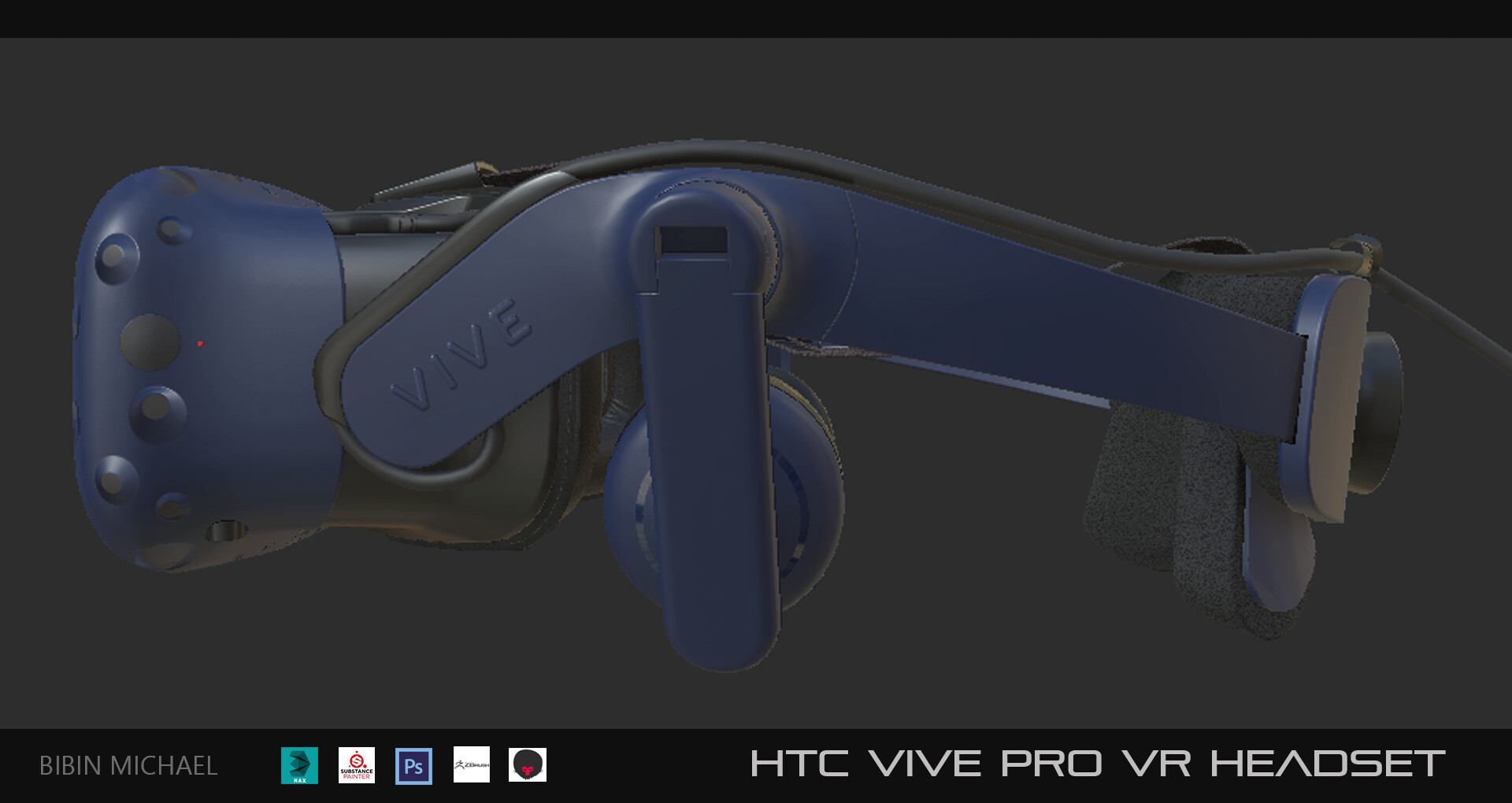 Artstation Htc Vive Pro Vr Headset Bibin Michael