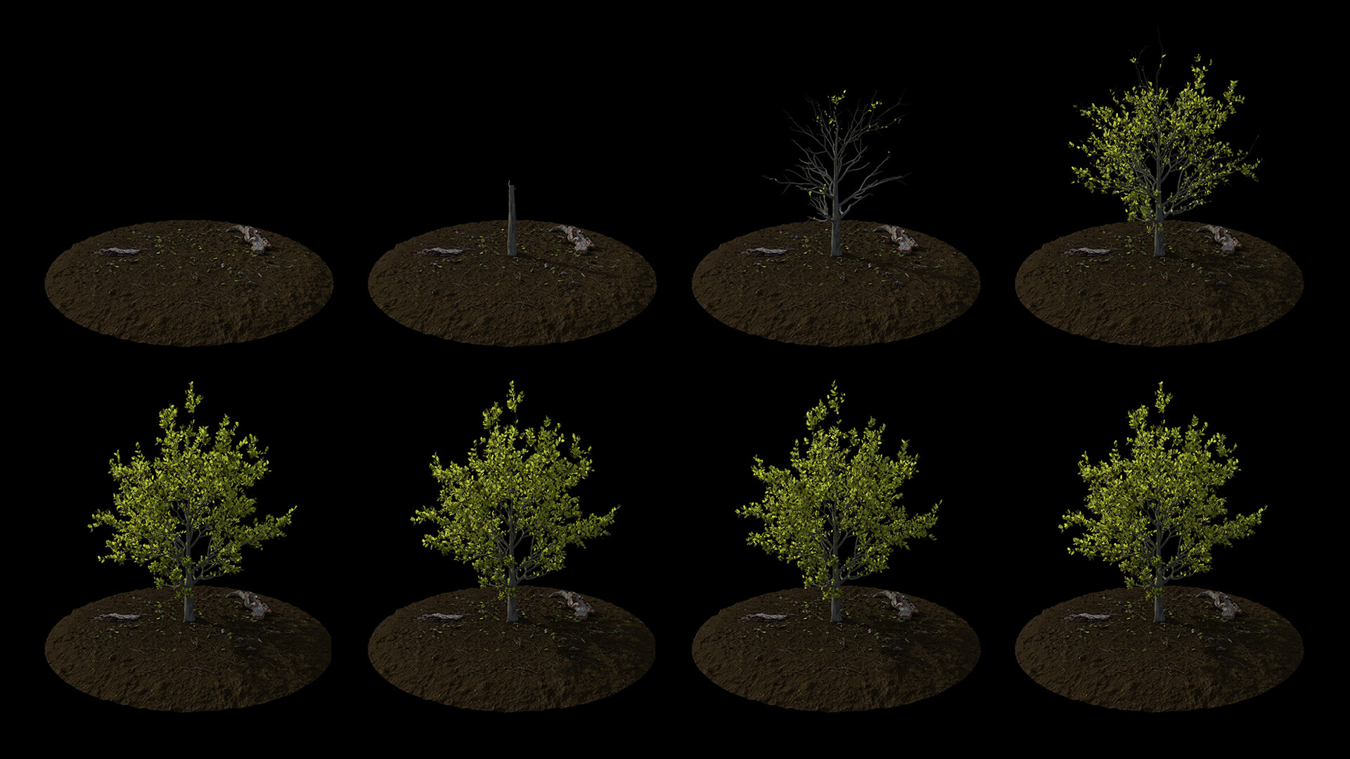 Artstation Procedural Tree Modeling Ariful I Sunny