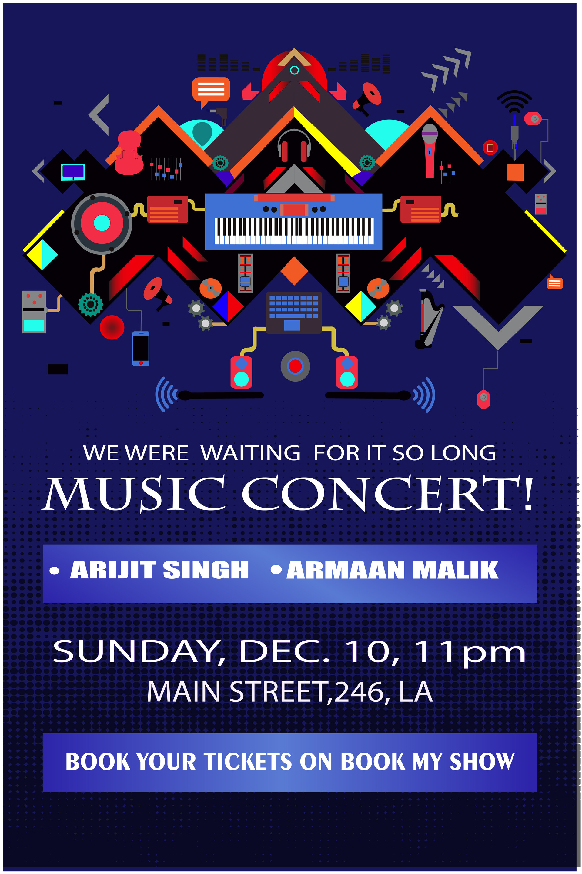 ArtStation Music Concert advertisement