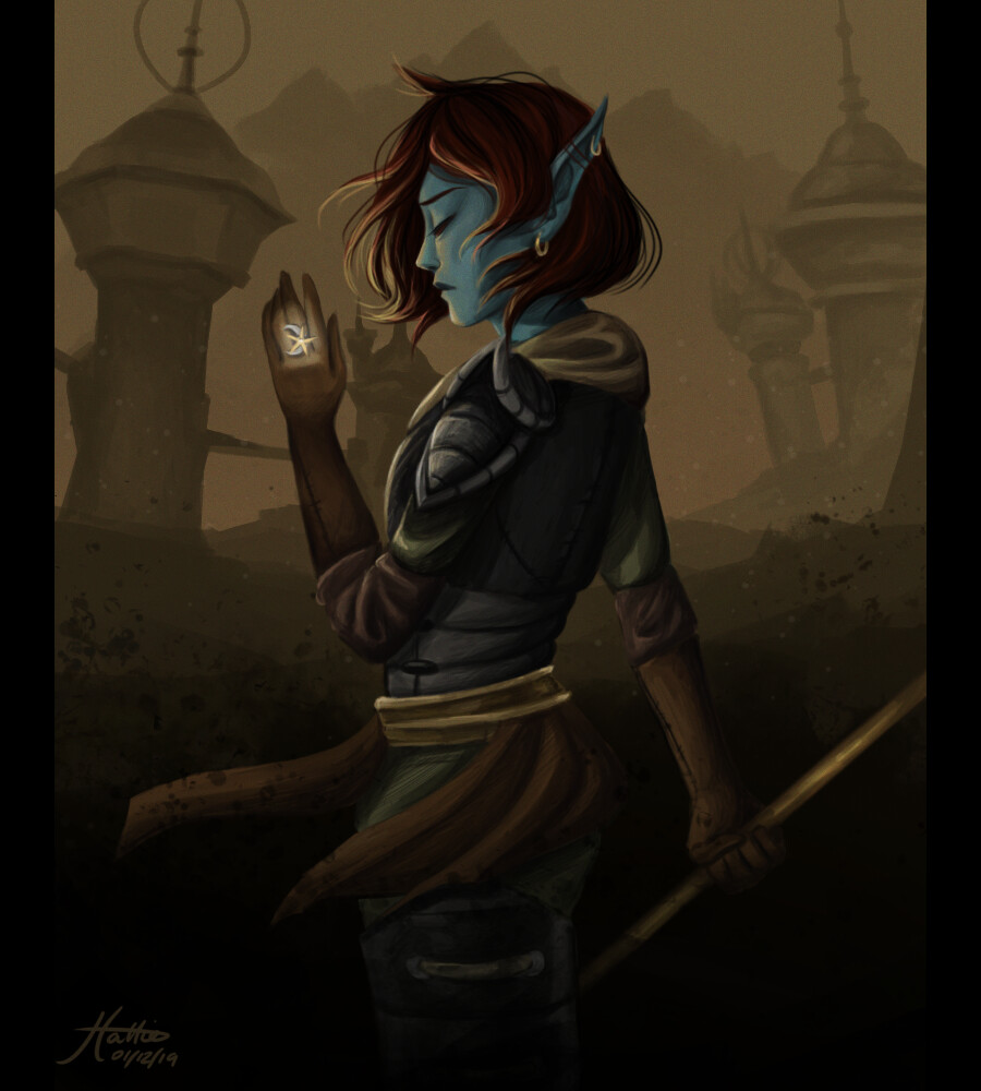 Artstation Ayemi In The Ashlands Hattie James Lee