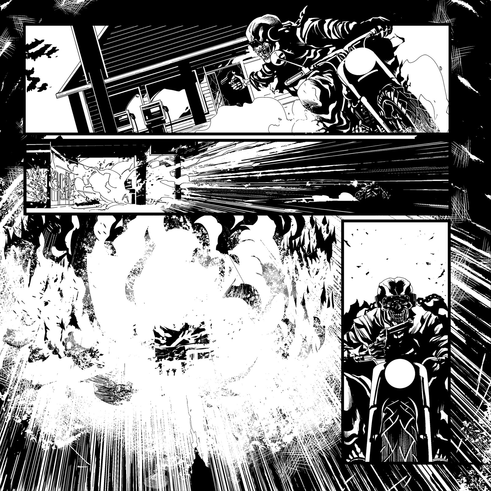 Megadeth Death by Design  35th Anniversary Graphic Novel
Public Enemy #1 Script by John Ostrander , art by Moramike 