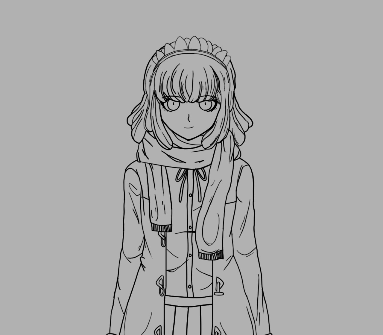 ArtStation - Miaya Gekkogahara Danganronpa 2.5 Sprites