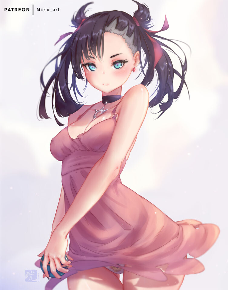 Artstation Marnie Pokemon Sword And Shield Mitsu Art