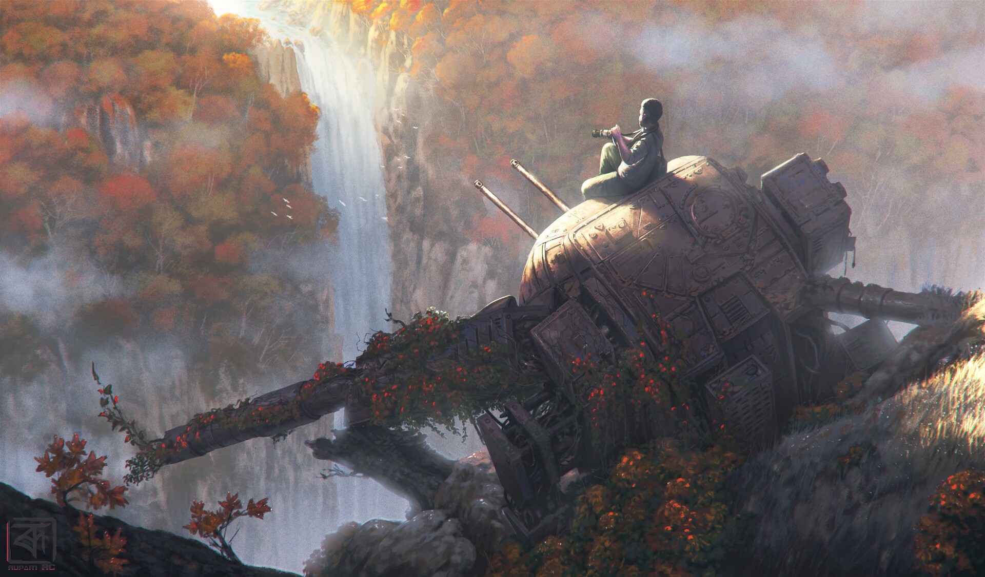 Арт була. Wooden Outpost Art