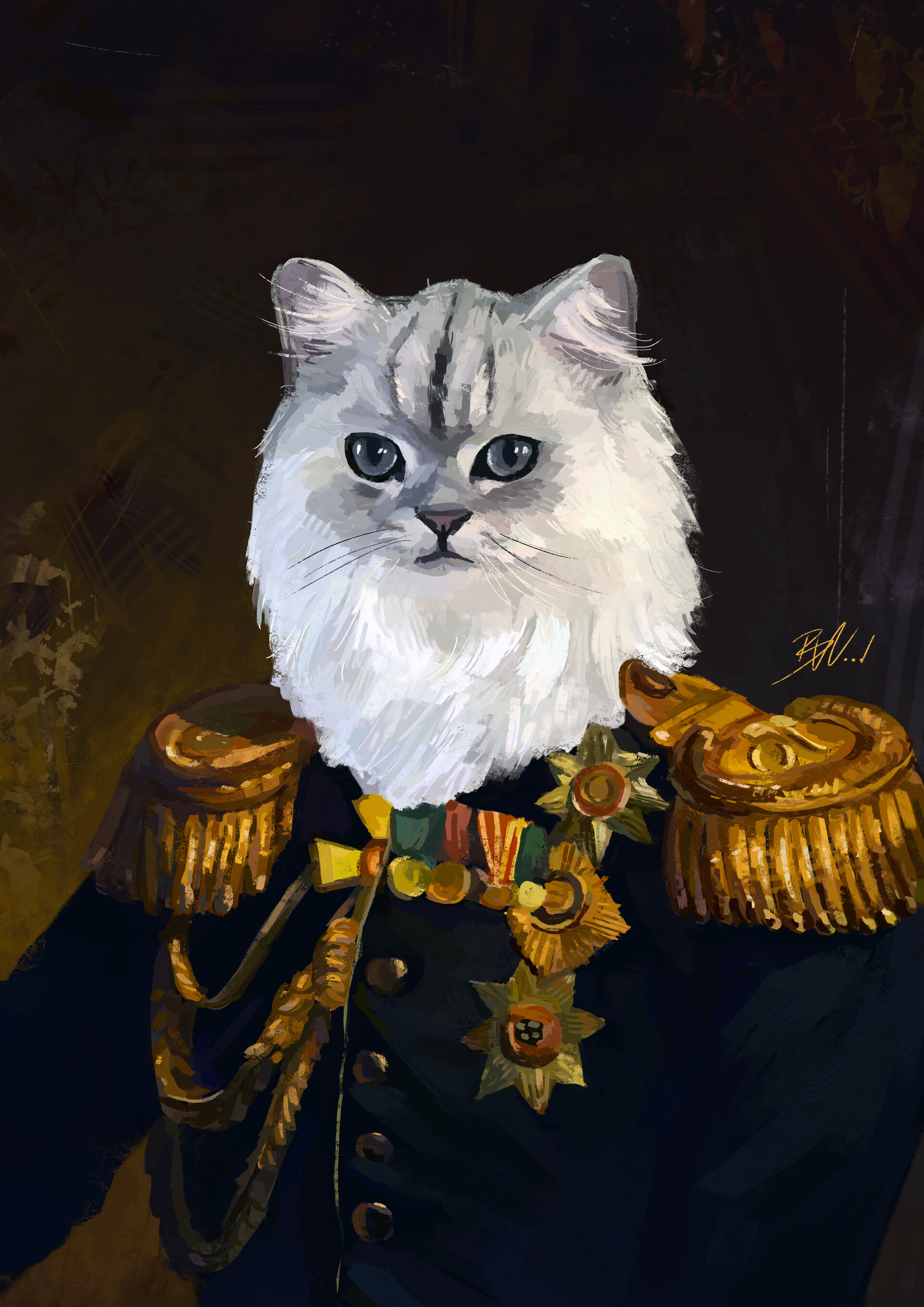 Banana Wood Sir Cat