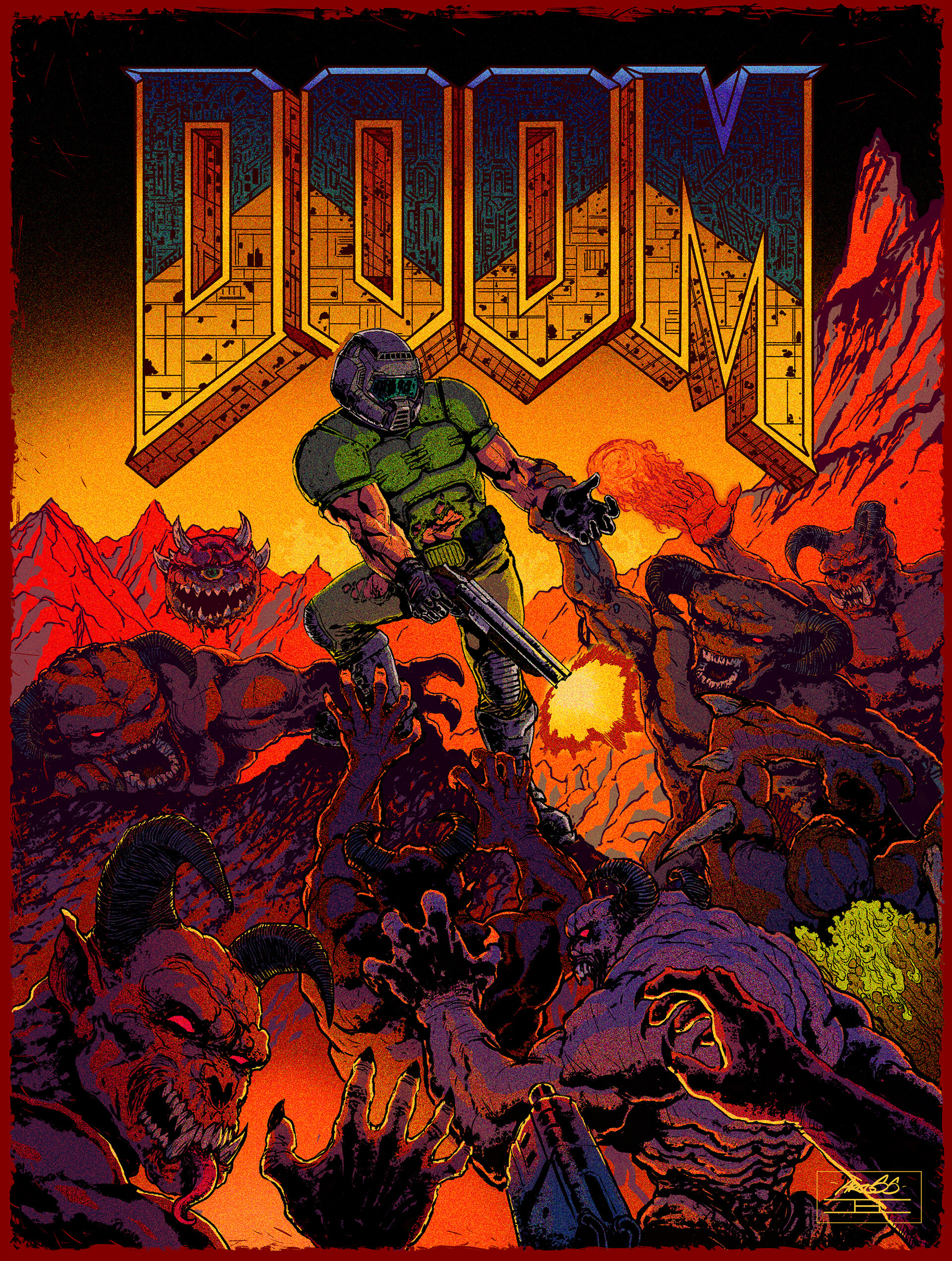 Doom by Nikita Basarev. 
