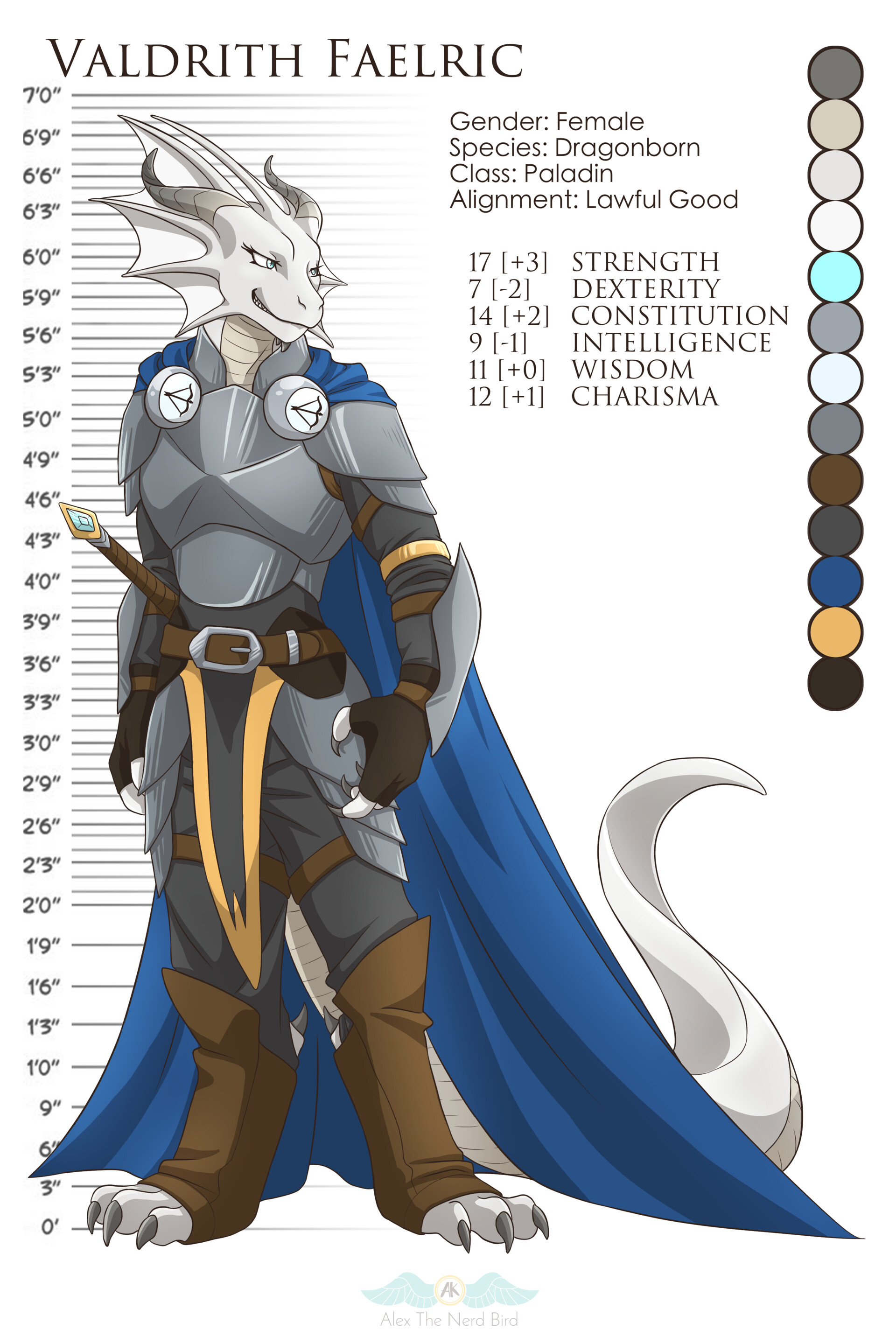 Artstation Valdrith Faelric Character Sheet Alex Kluesner Height chart of all my beloved garbage creatures. valdrith faelric character sheet alex