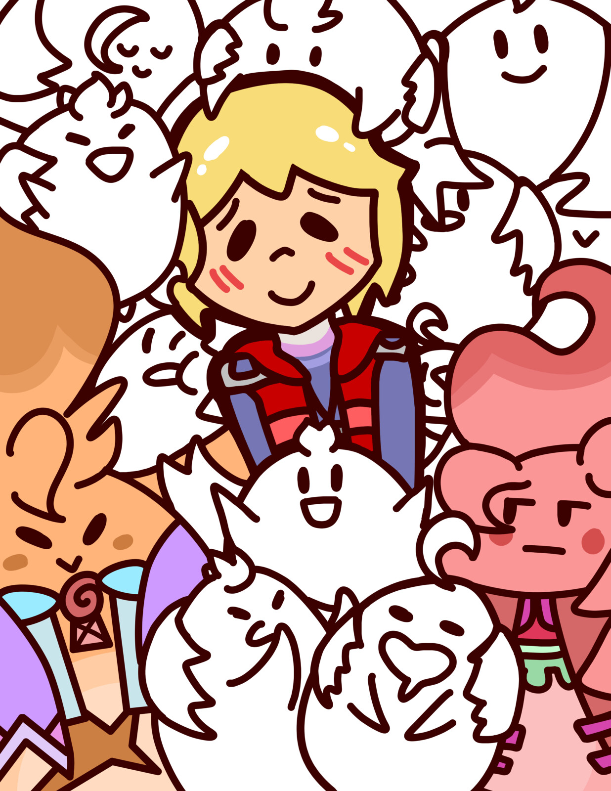 Main colouring