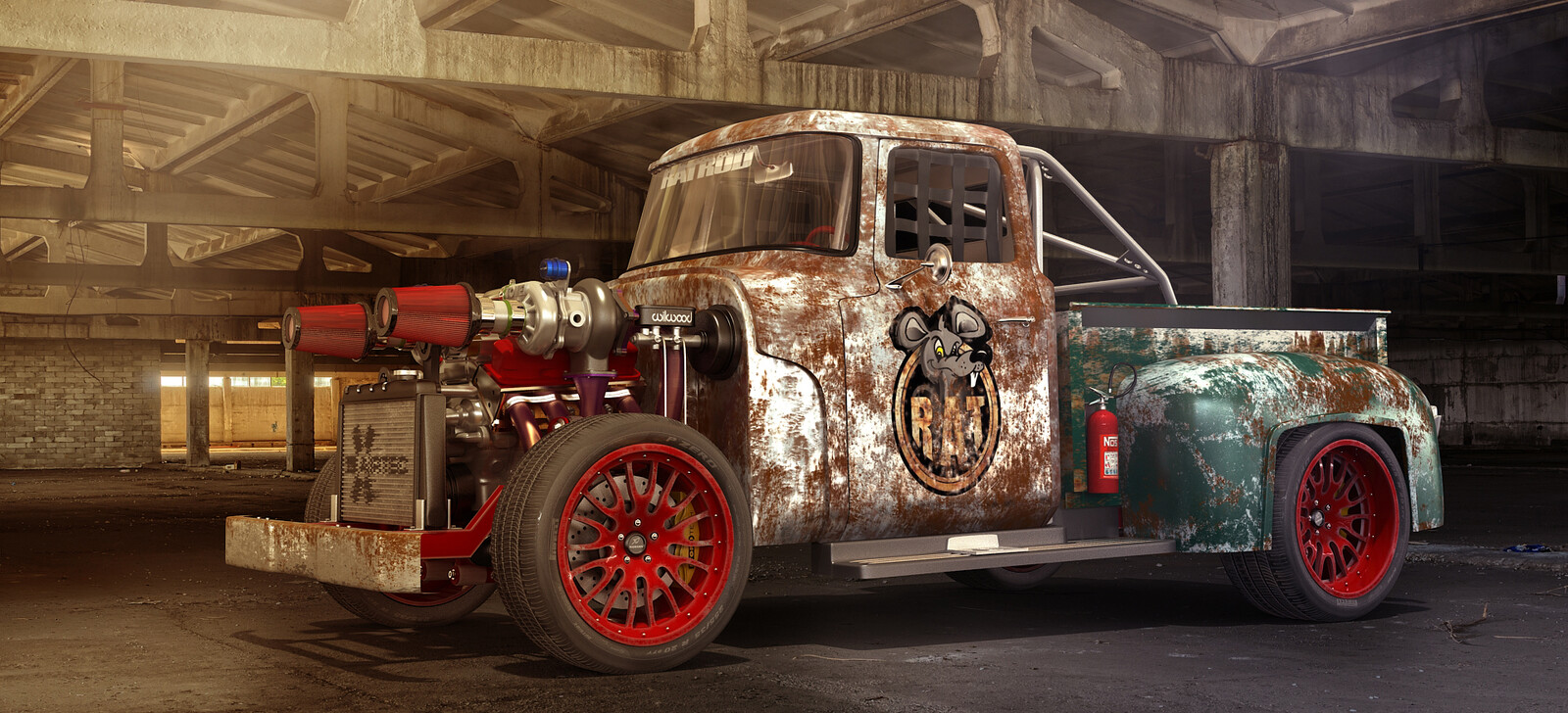 РњРўР— 80 rat Rod