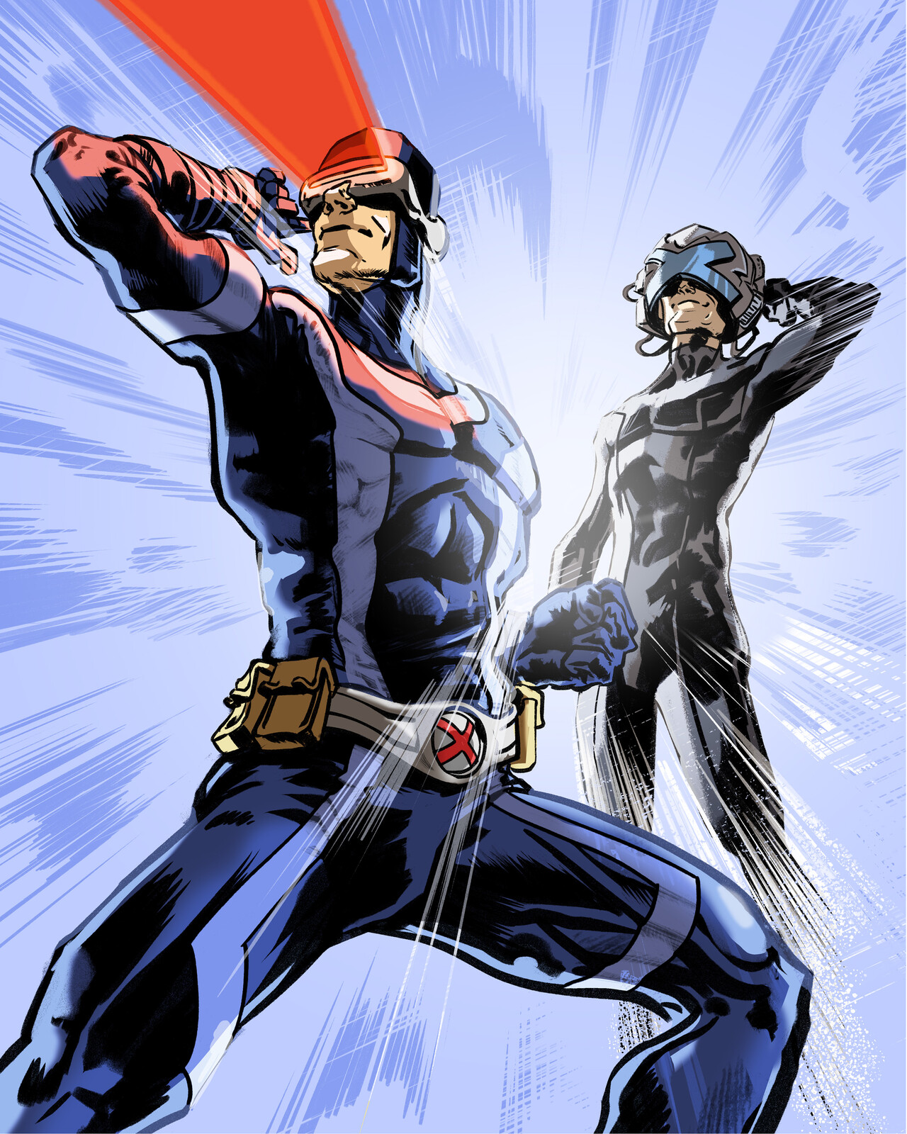 C is for Cyclops and Charles Xavier