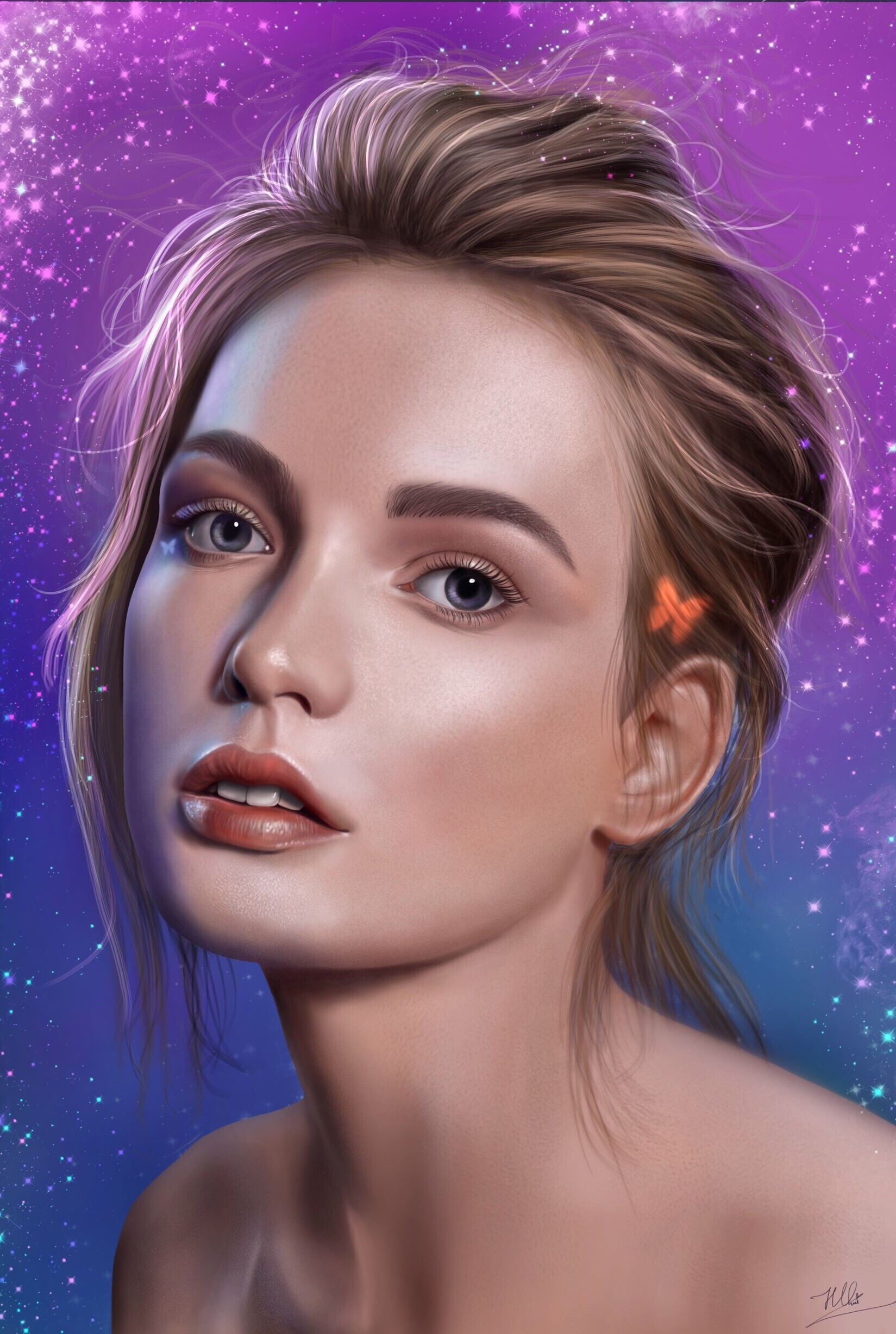 ArtStation - Digital painting 20h ( photoshop+ wacom )