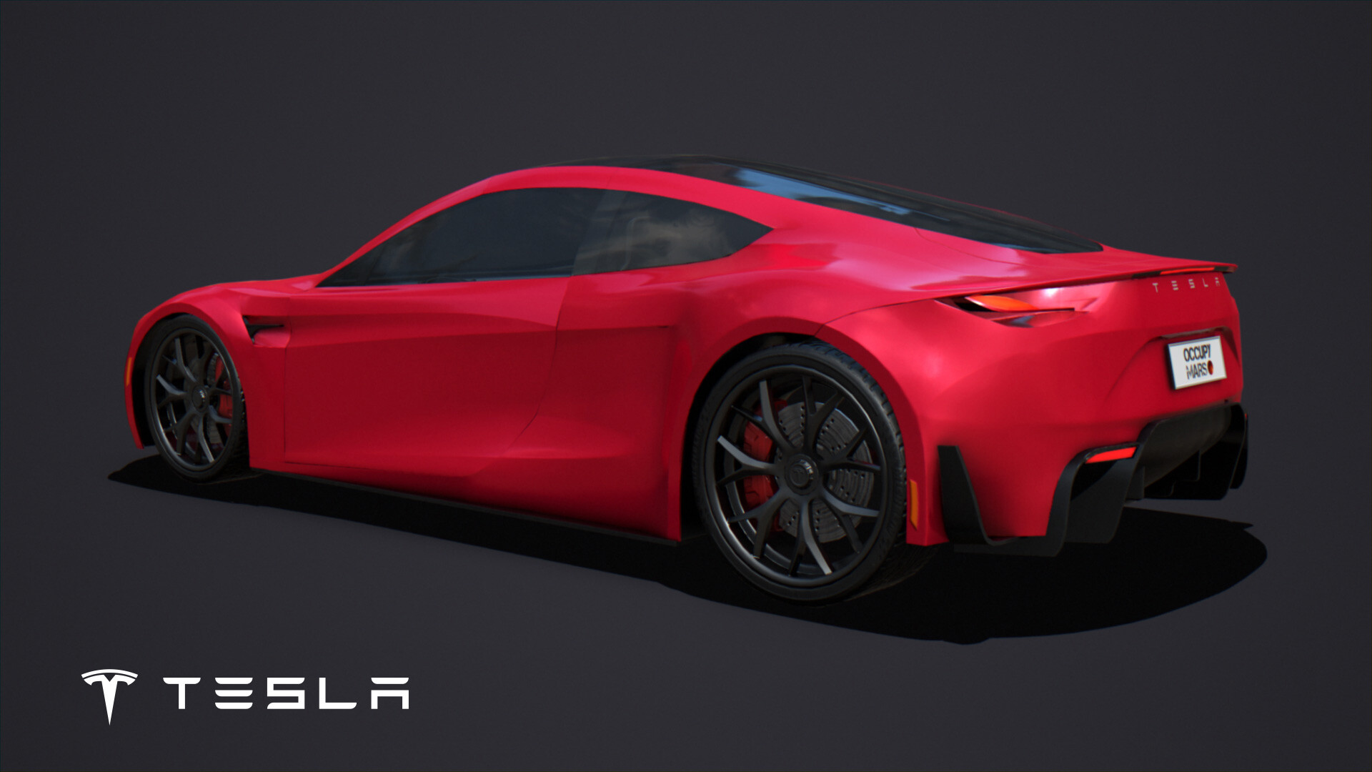 Artstation Tesla Roadster 2020 Reza Wicaksono