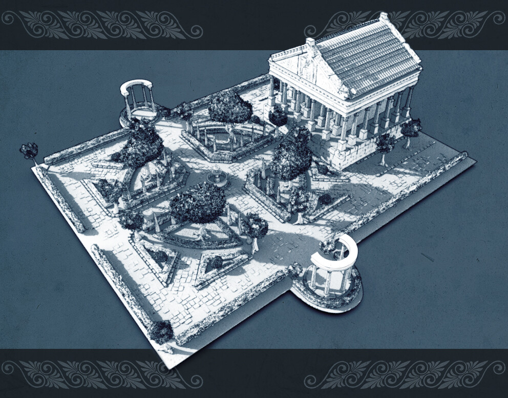 ArtStation - Ancient greek palace