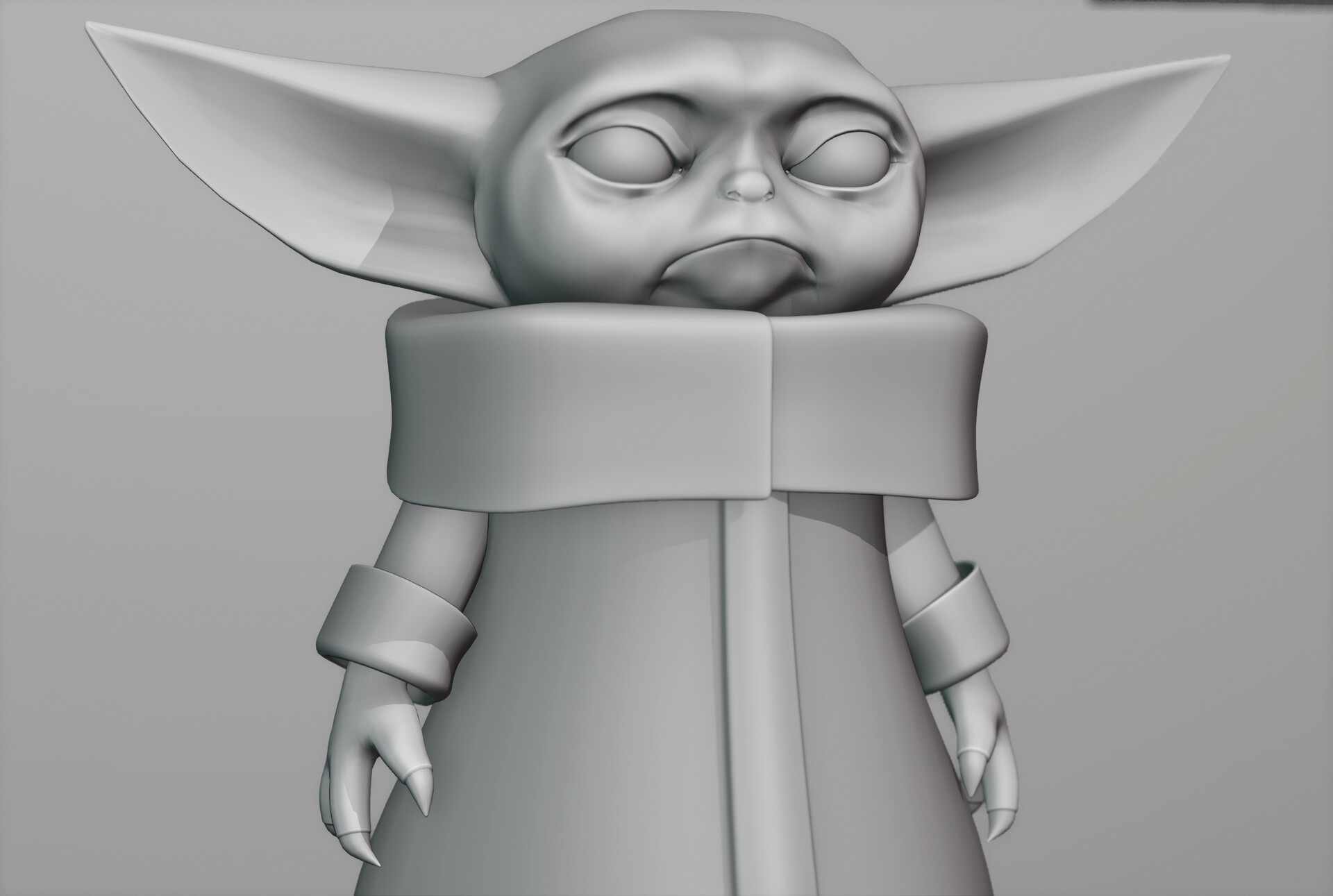 Artstation Baby Yoda Umang Jain