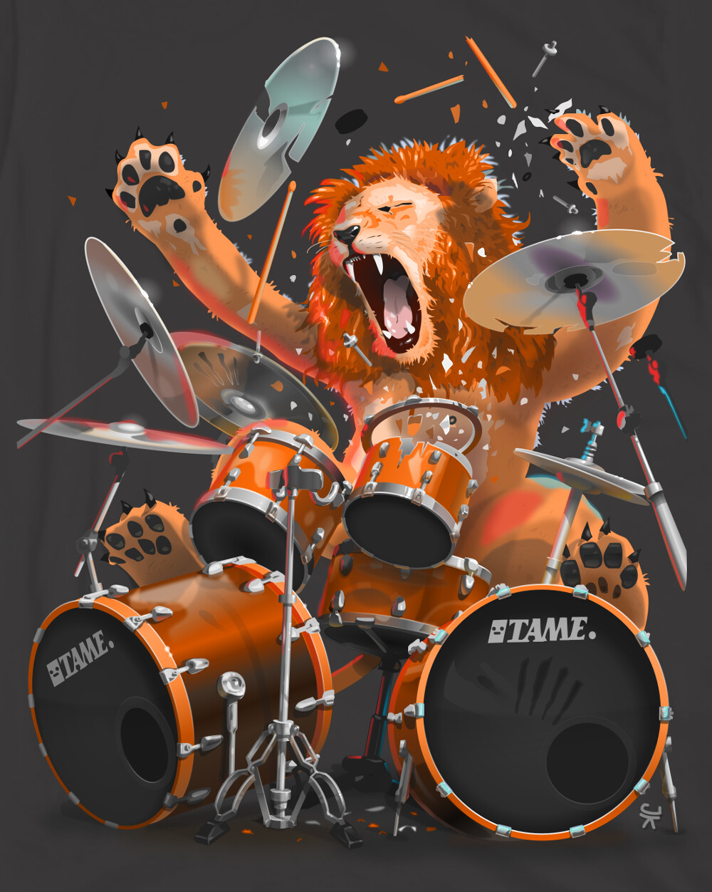 Lion's Drums - La Batterie, Lion's Drums