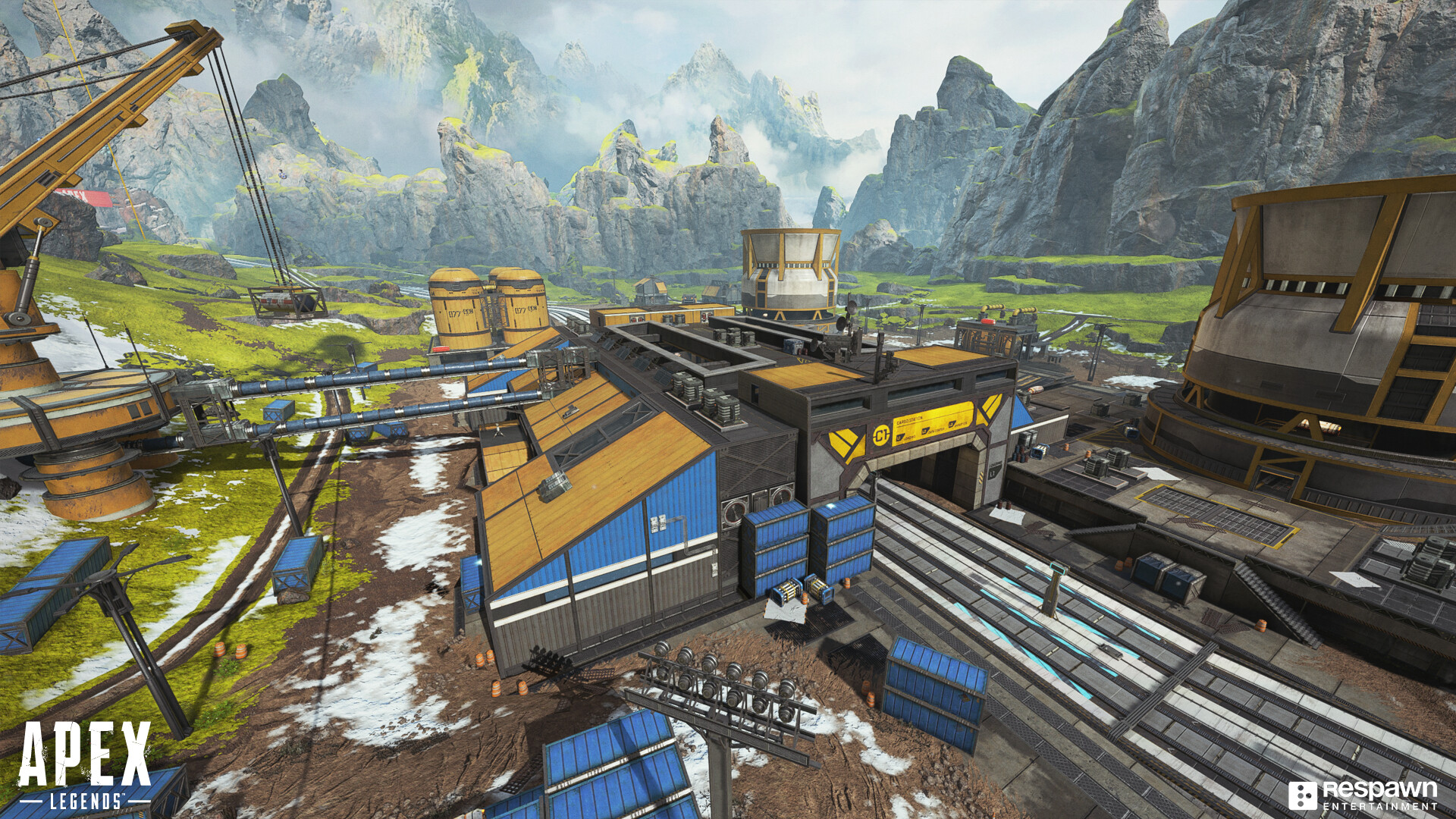 Eugene Kim - Apex Legends - World's Edge - Buildings