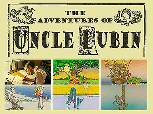 Title design for "THE ADVENTURES OF UNCLE LUBIN" movie proposal