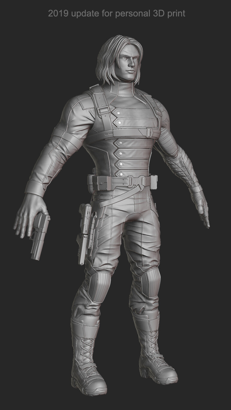 Art Of Kelsey Martin Winter Soldier