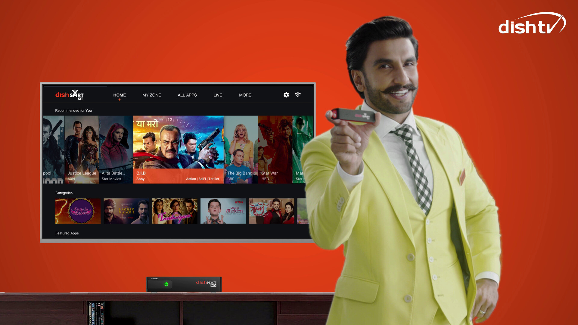 ArtStation - Dish Tv Ranveer Singh Promo