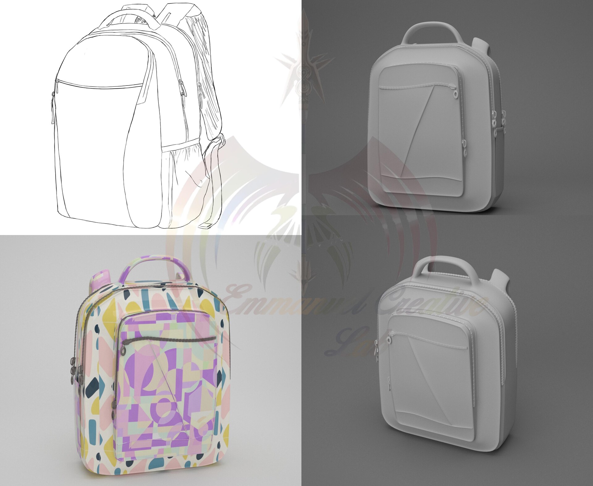 Emmanuel Creative Lab - 3d Bags Design